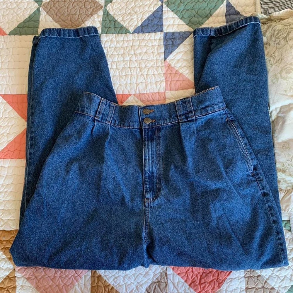Lucy and Yak | Addison Jeans: Mid-wash | Size 34R | US 12